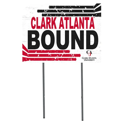 Clark Atlanta University Panthers 18'' x 24'' Bound Yard Sign