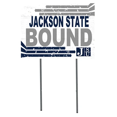Jackson State Tigers 18'' x 24'' Bound Yard Sign
