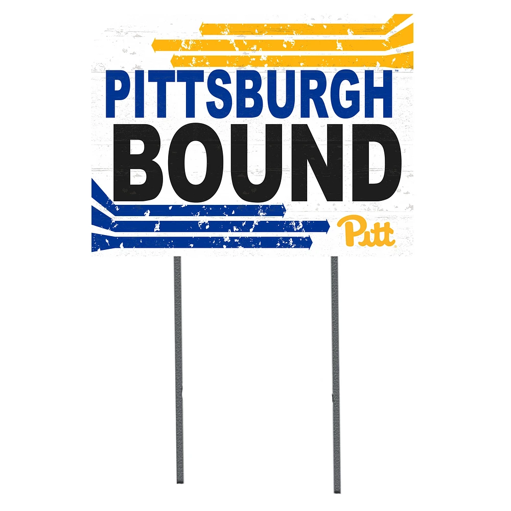 Pitt Panthers 18'' x 24'' Bound Yard Sign