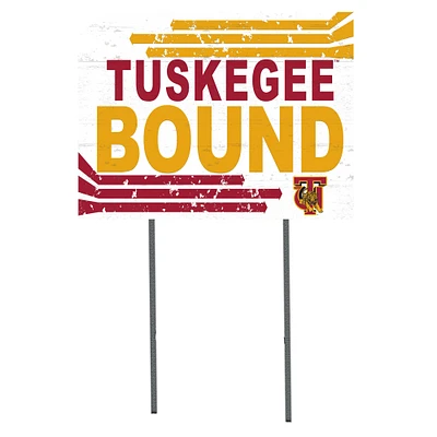 Tuskegee Golden Tigers 18'' x 24'' Bound Yard Sign