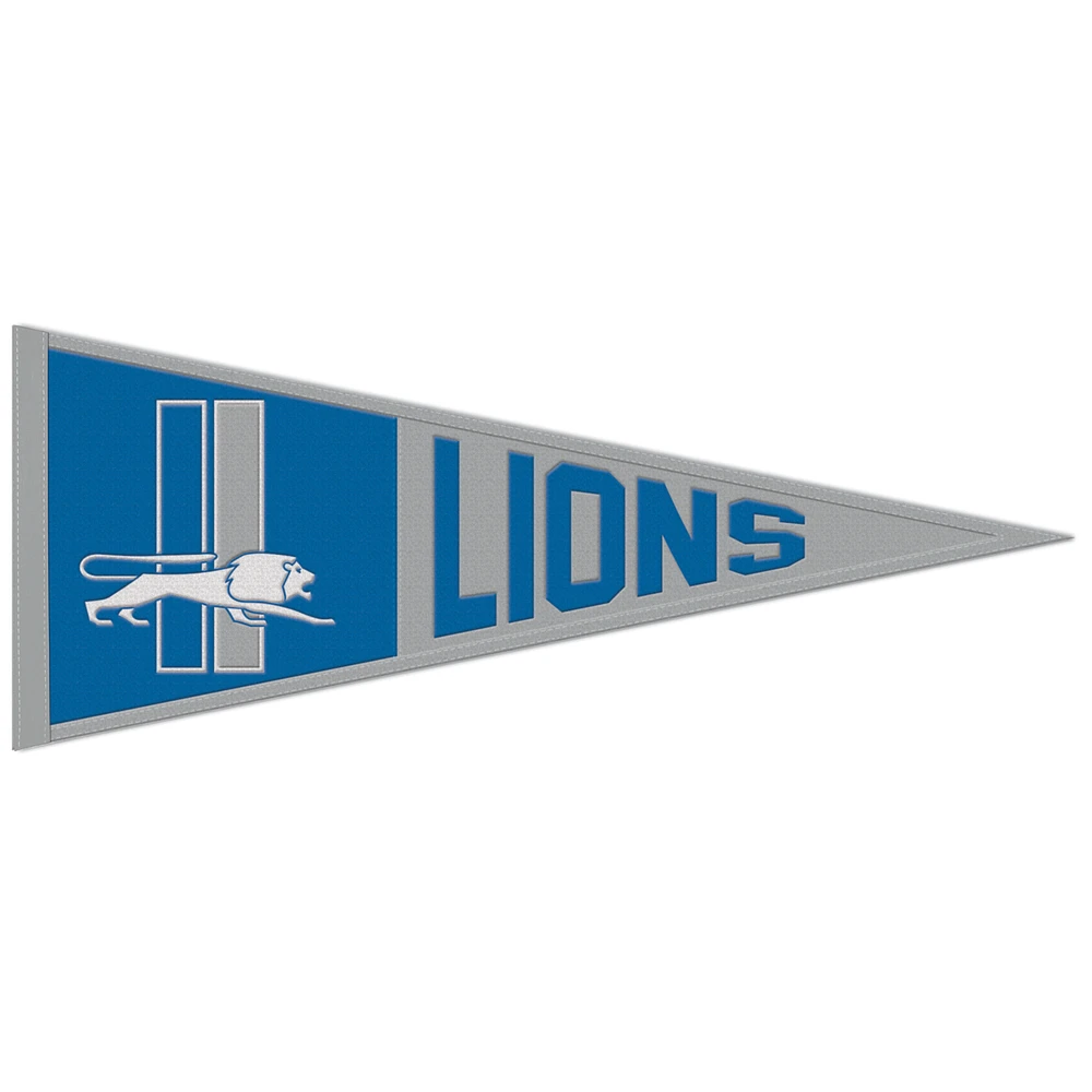 WinCraft Detroit Lions 13" x 32" Retro Logo Pennant