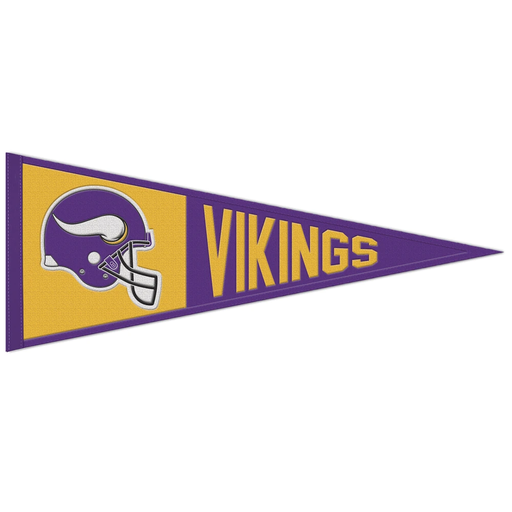 WinCraft Minnesota Vikings 13" x 32" Retro Logo Pennant
