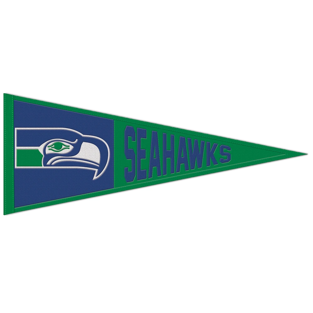 WinCraft Seattle Seahawks 13" x 32" Retro Logo Pennant