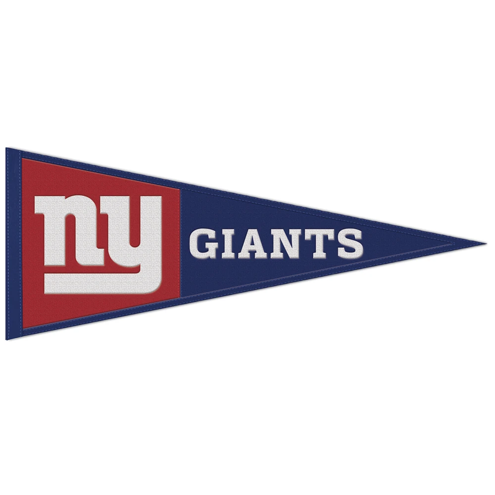 WinCraft New York Giants 13" x 32" Wool Primary Logo Pennant