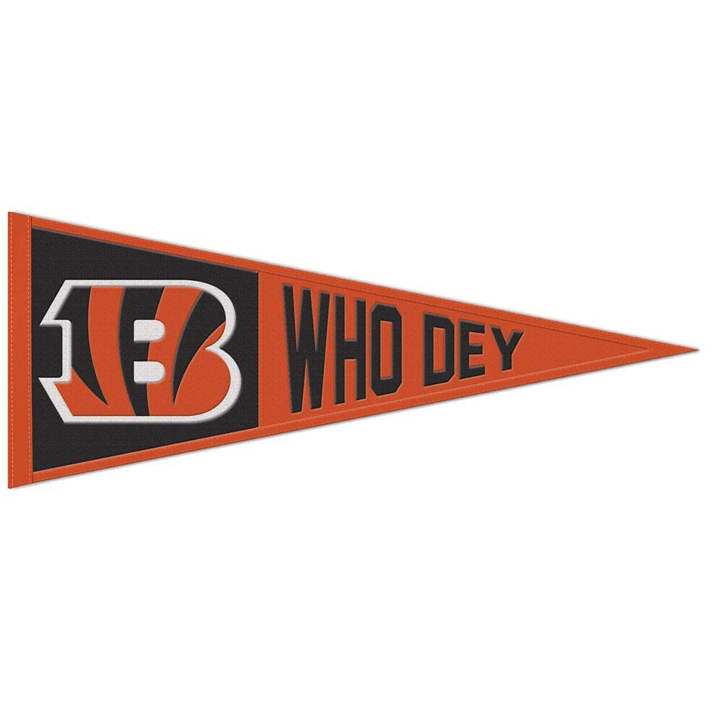 WinCraft Cincinnati Bengals 13" x 32" Slogan Pennant