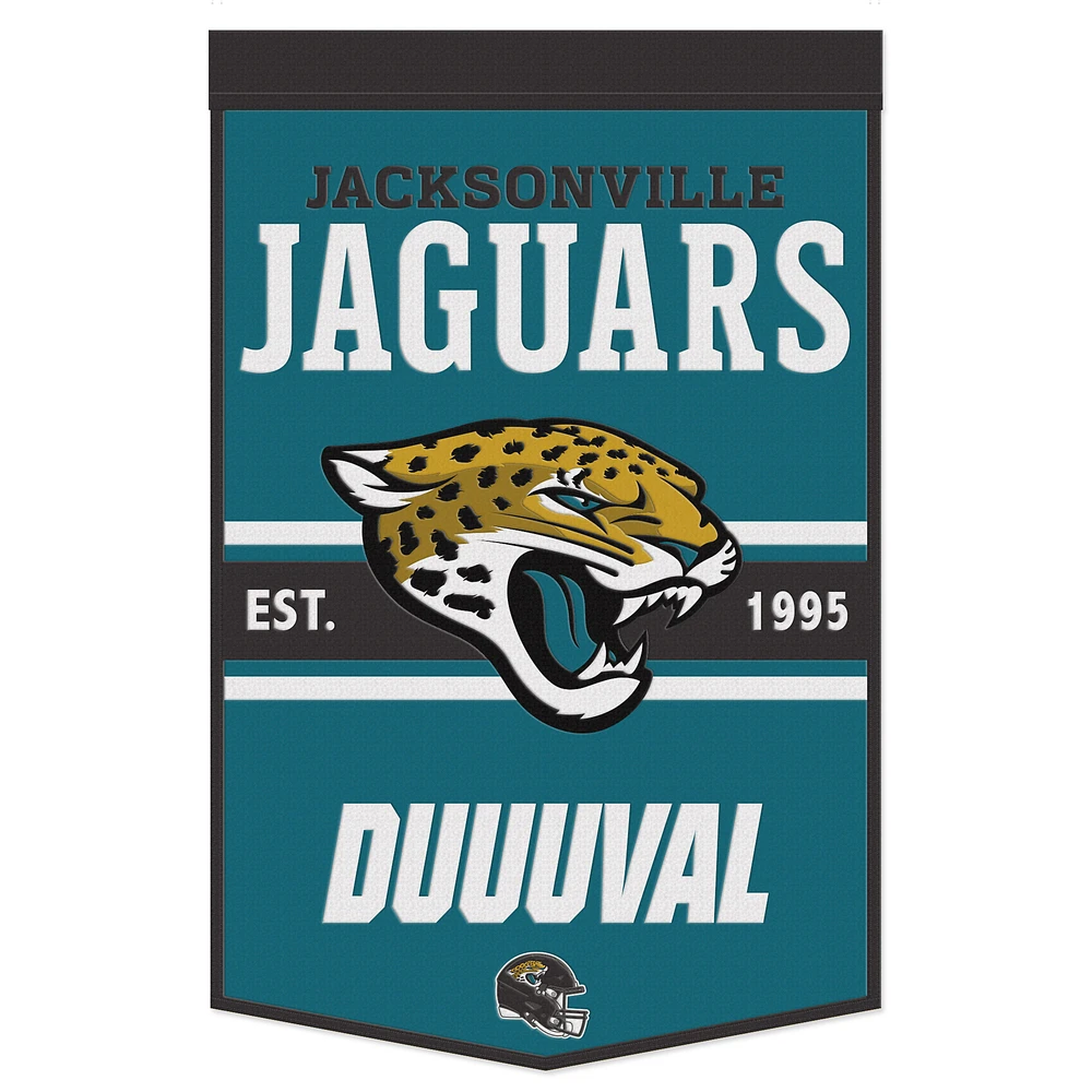 WinCraft Jacksonville Jaguars 24" x 38" Championship Banner
