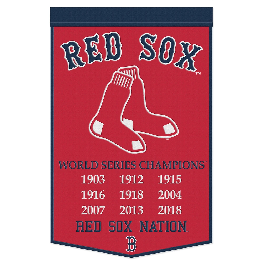WinCraft Boston Red Sox 24" x 38" Championship Banner