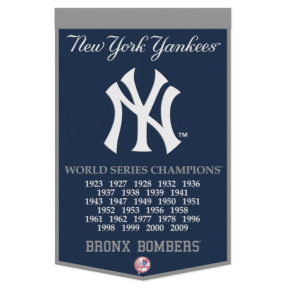 WinCraft New York Yankees 24" x 38" Championship Banner