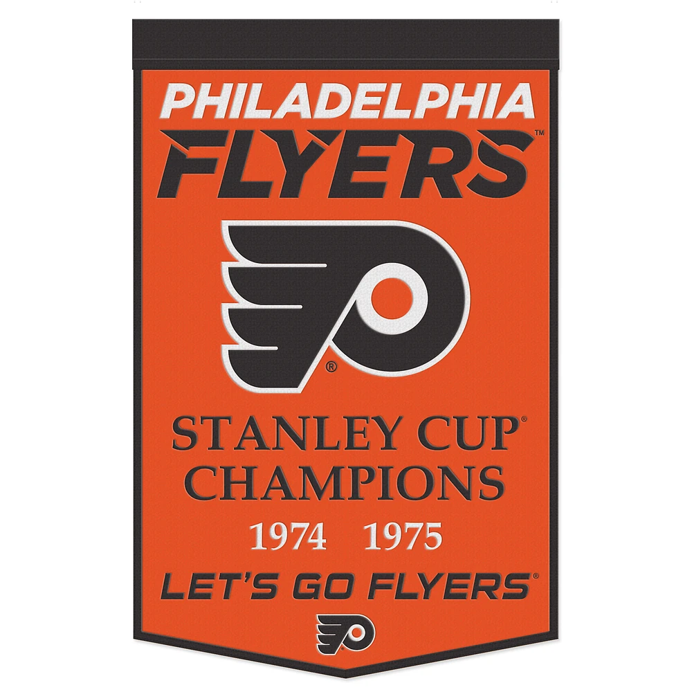 WinCraft Philadelphia Flyers 24" x 38" Championship Banner