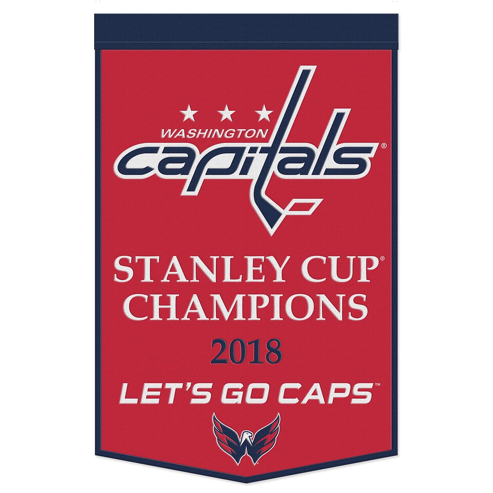 WinCraft Washington Capitals 24" x 38" Championship Banner