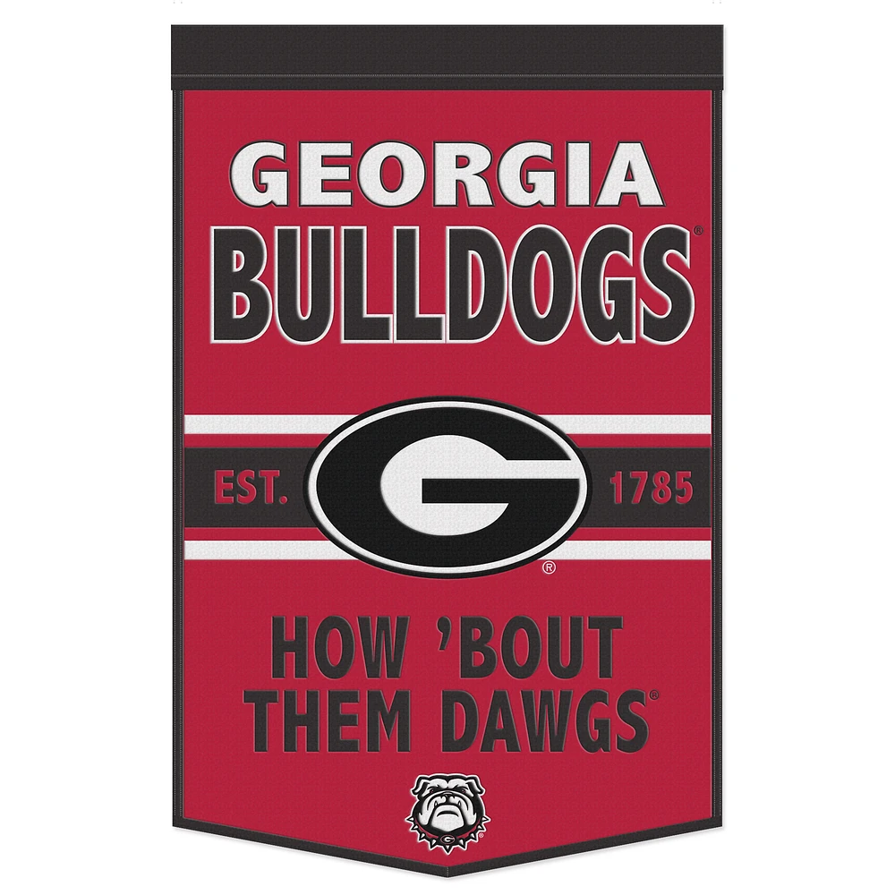 WinCraft Georgia Bulldogs 24" x 38" Slogan Banner