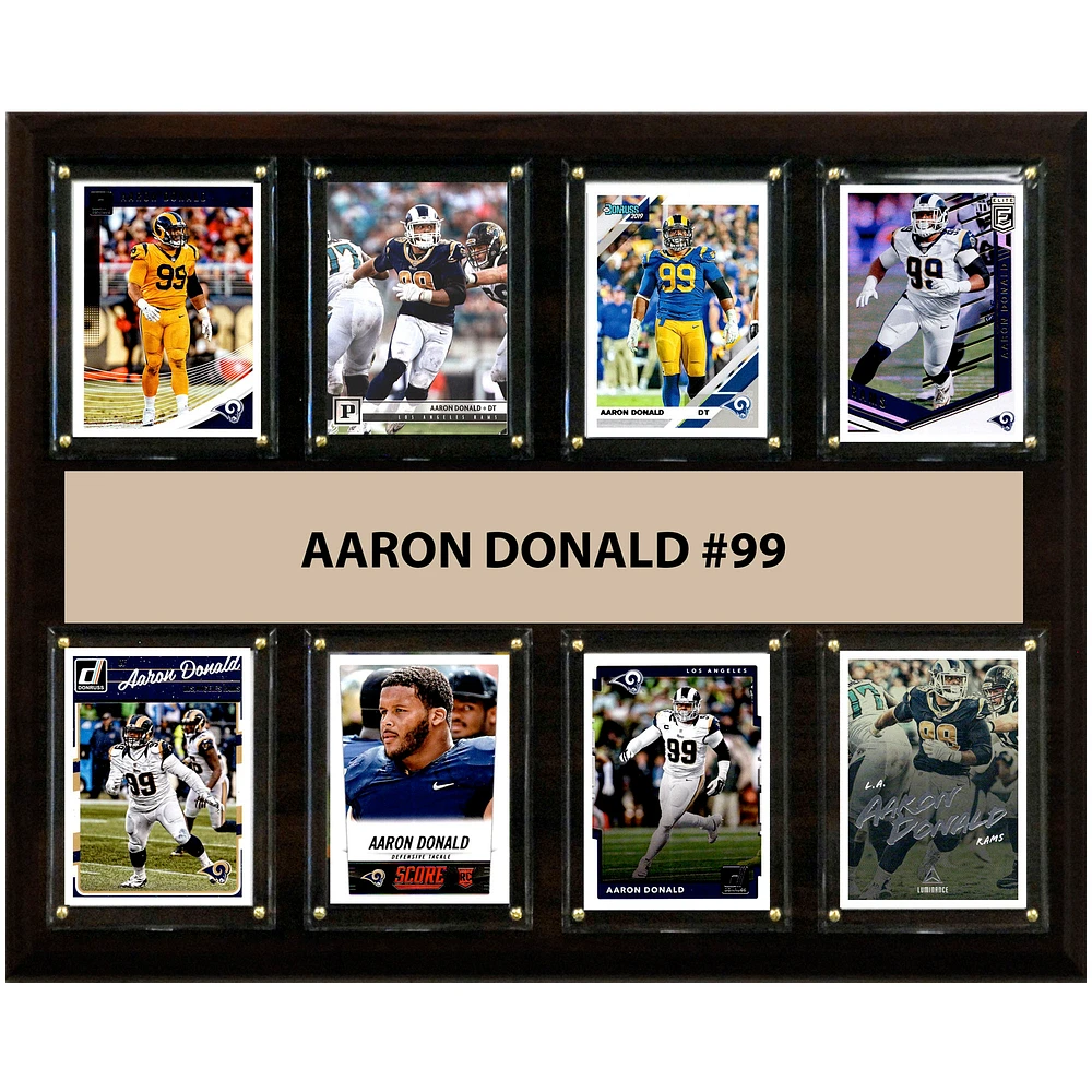 Aaron Donald Los Angeles Rams 12'' x 15'' Plaque