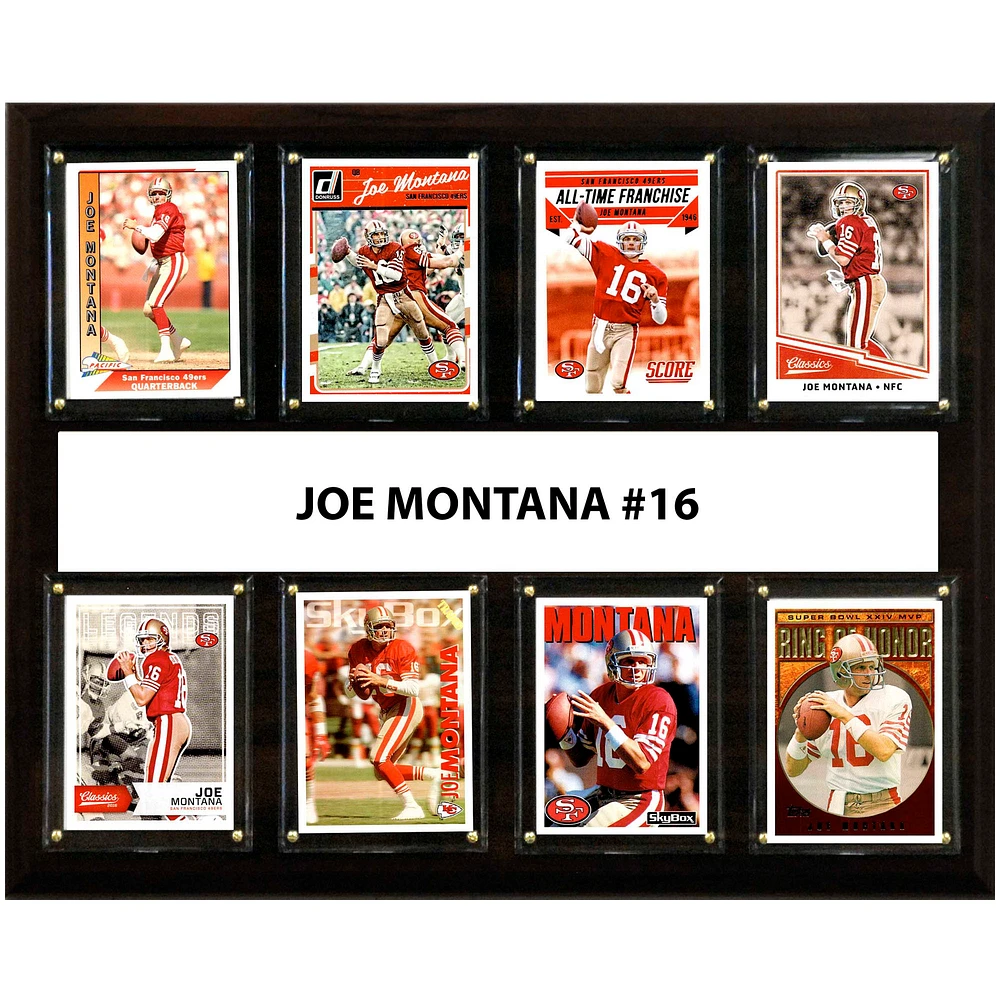 Joe Montana San Francisco 49ers 12'' x 15'' Plaque