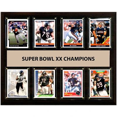 Chicago Bears Super Bowl XX Champions 12'' x 15'' Plaque