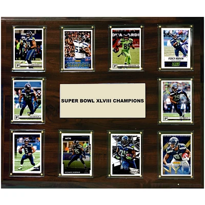 Seattle Seahawks Super Bowl XLVIII Champions 15'' x 18'' Plaque
