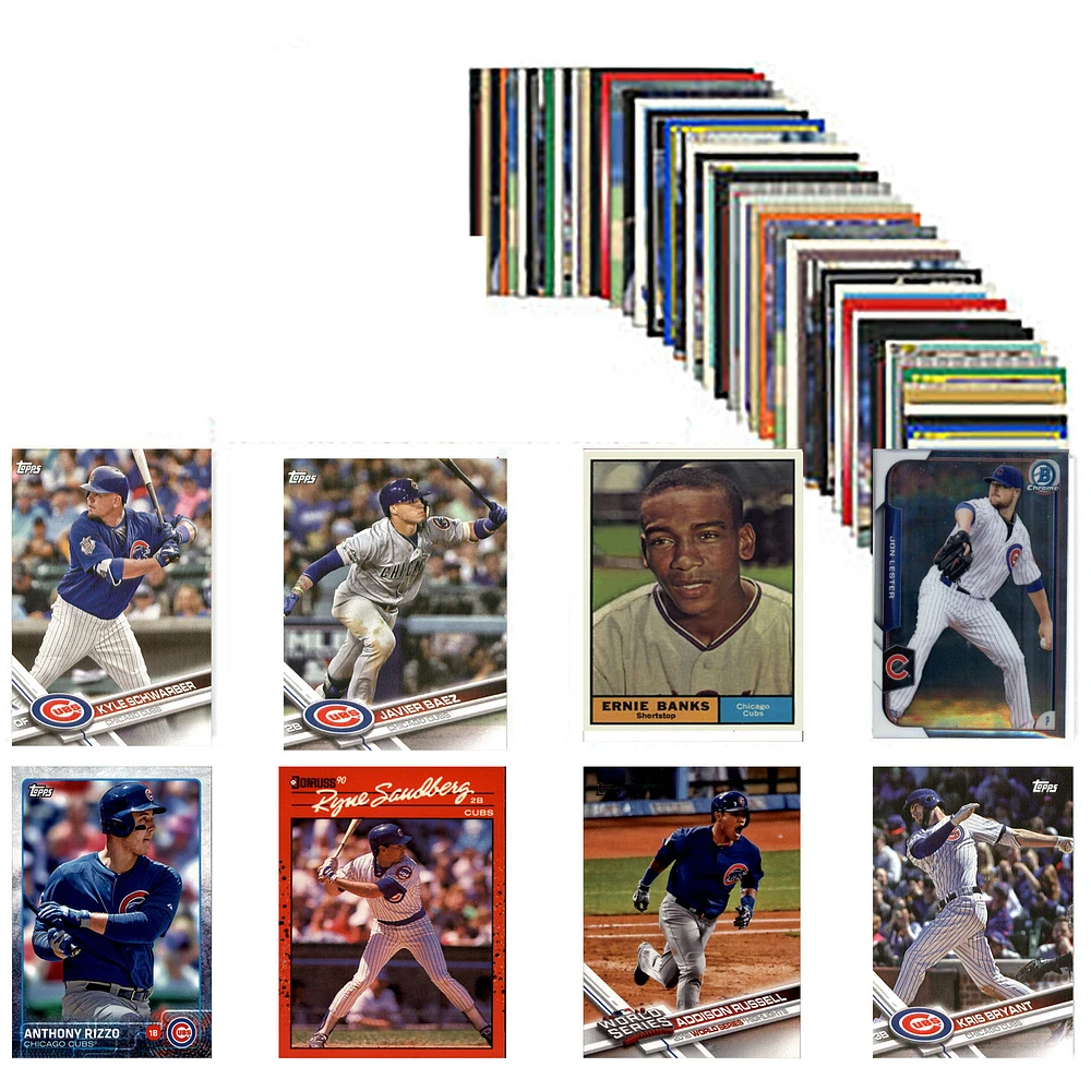 Chicago Cubs Trading Card 50-Count Set