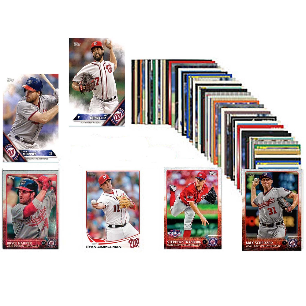Washington Nationals Trading Card 50-Count Set