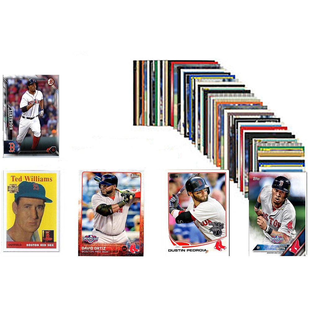 Boston Red Sox Trading Card 50-Count Set