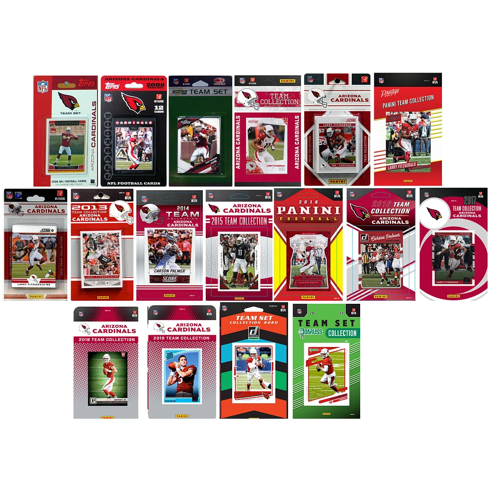 Arizona Cardinals Multi-Set Team Trading Cards