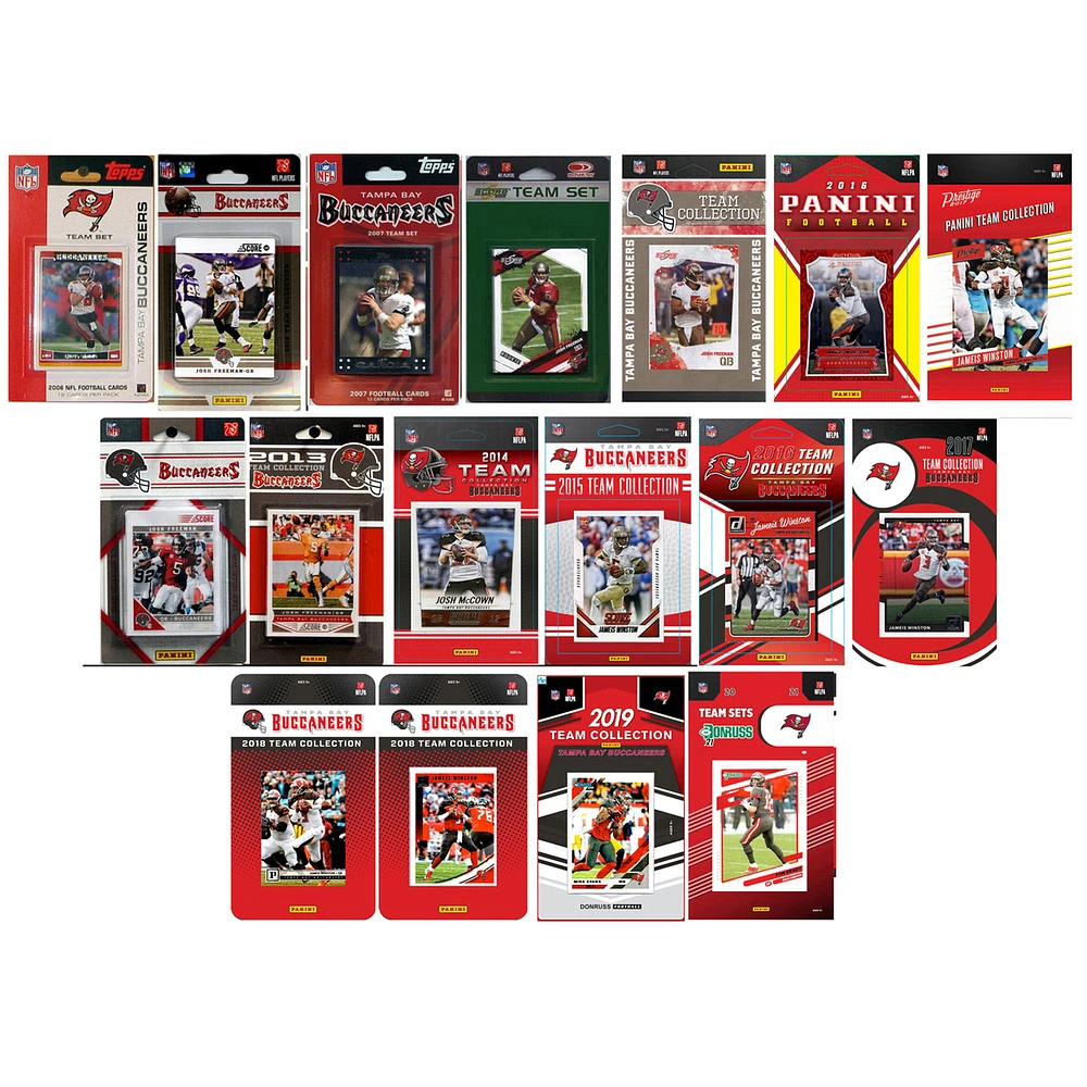 Tampa Bay Buccaneers Multi-Set Team Trading Cards
