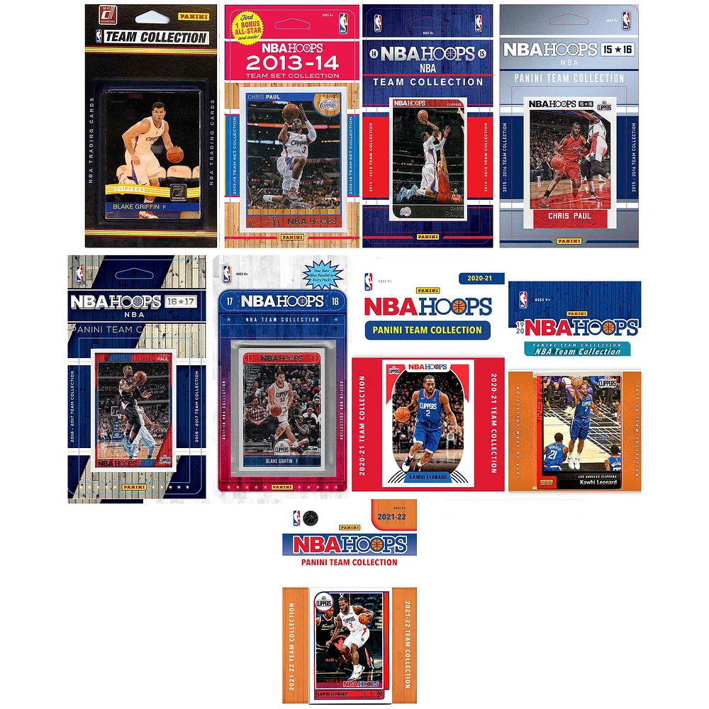 LA Clippers Multi-Set Team Trading Cards