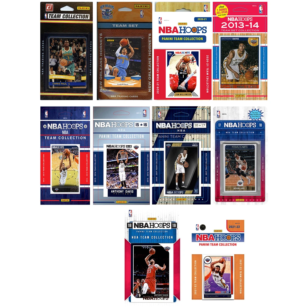 New Orleans Pelicans Multi-Set Team Trading Cards