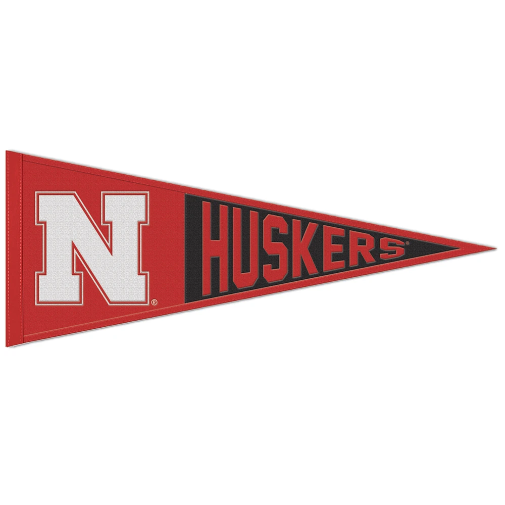 WinCraft Nebraska Huskers 13'' x 32'' Logo Pennant