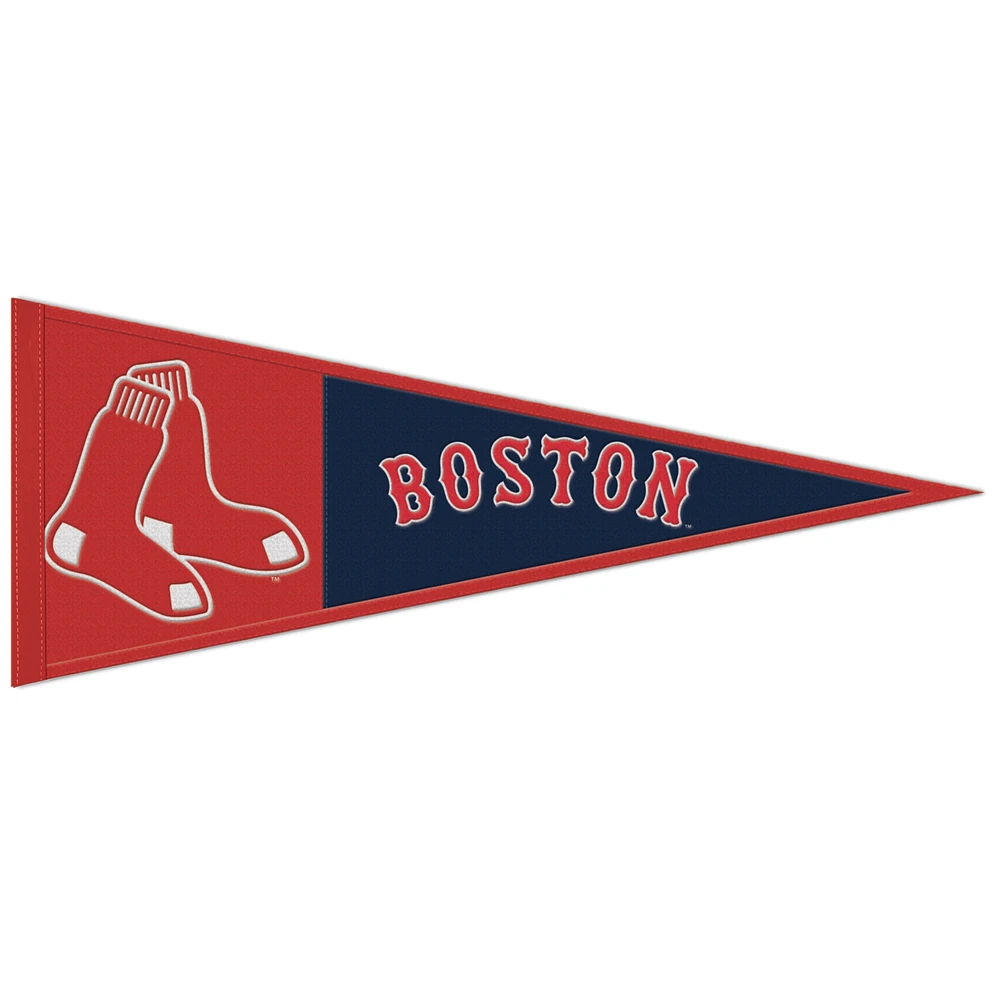 WinCraft Boston Red Sox 13" x 32" Wool Primary Logo Pennant