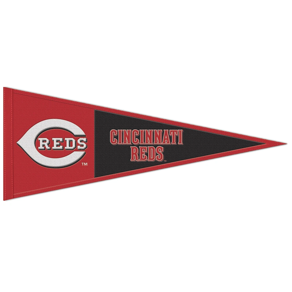 WinCraft Cincinnati Reds 13" x 32" Wool Primary Logo Pennant