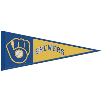 WinCraft Milwaukee Brewers 13" x 32" Retro Logo Pennant