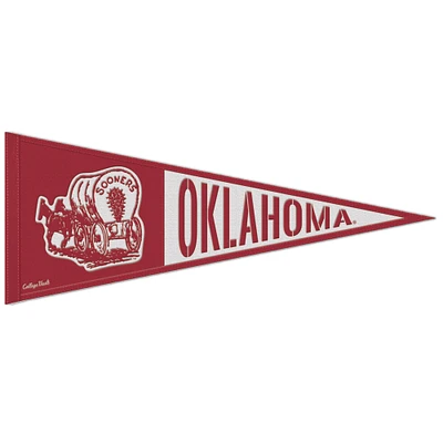 WinCraft Oklahoma Sooners 13" x 32" Retro Logo Pennant