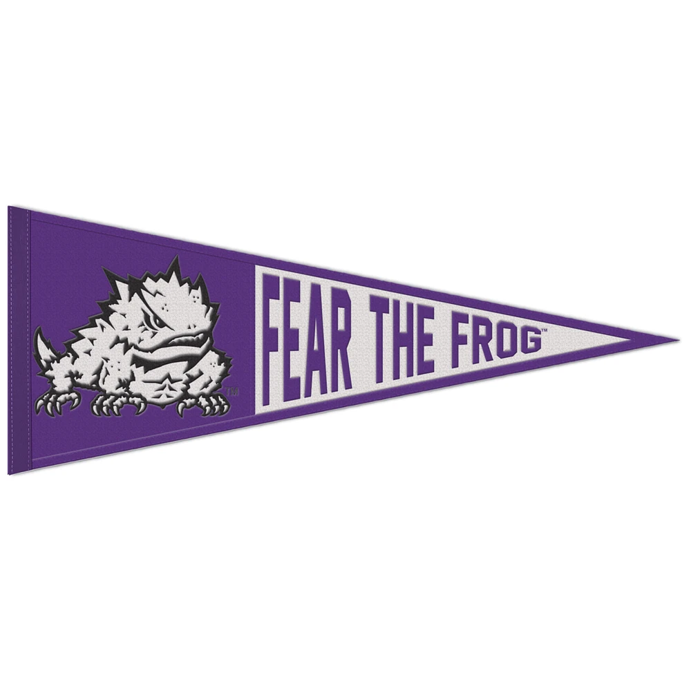 WinCraft TCU Horned Frogs 13" x 32" Slogan Pennant