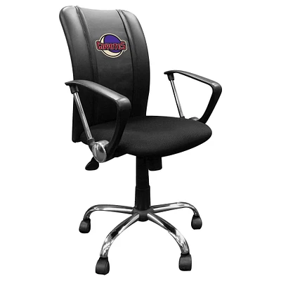 Black Arizona Coyotes Alternate Logo Curve Task Chair