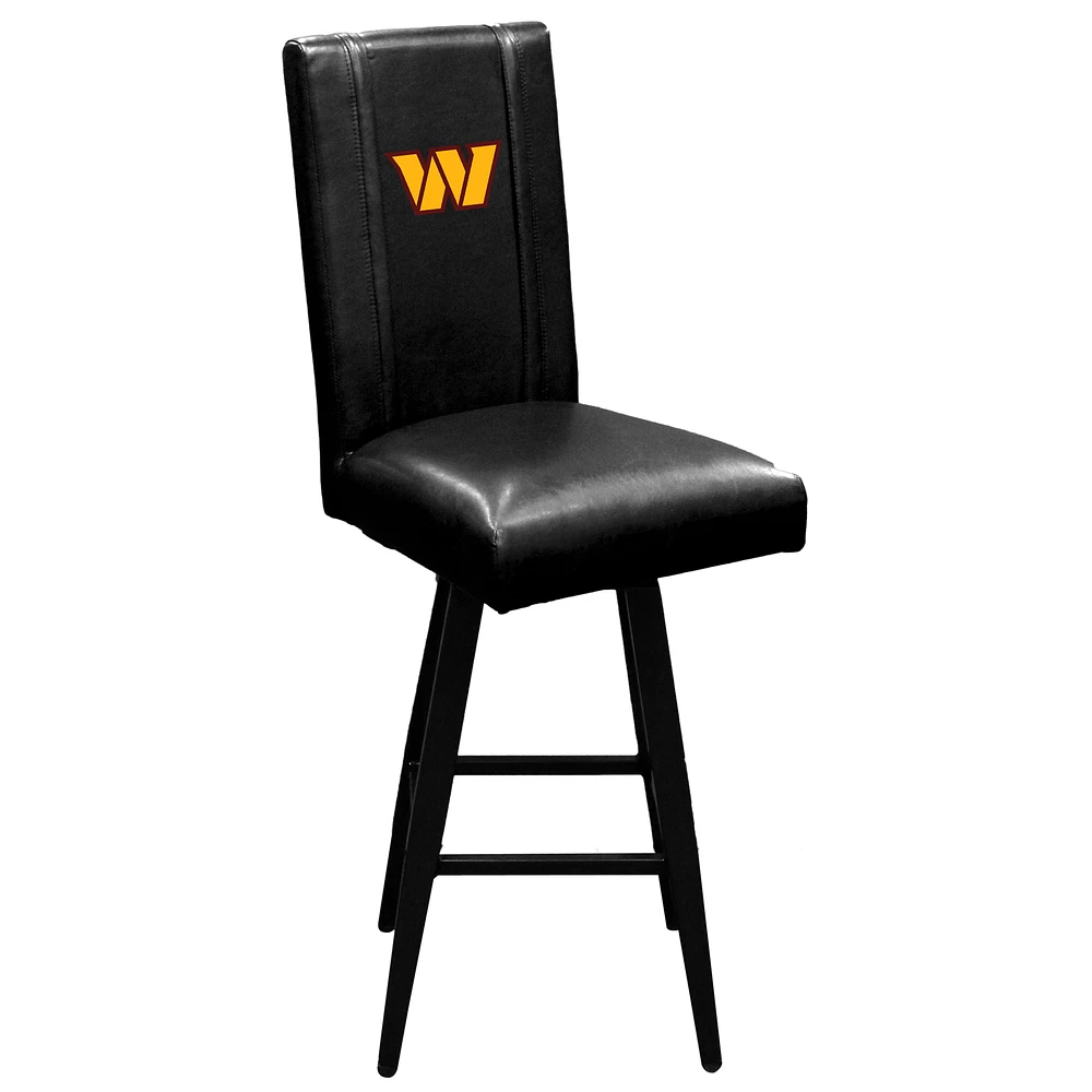 Black Washington Commanders Swivel Bar Stool 2000