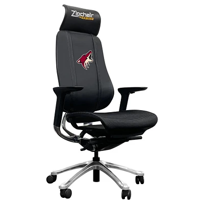 Black Arizona Coyotes Logo PhantomX Gaming Chair