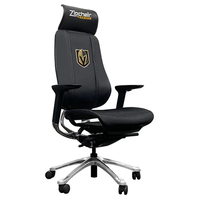 Black Vegas Golden Knights Logo PhantomX Gaming Chair