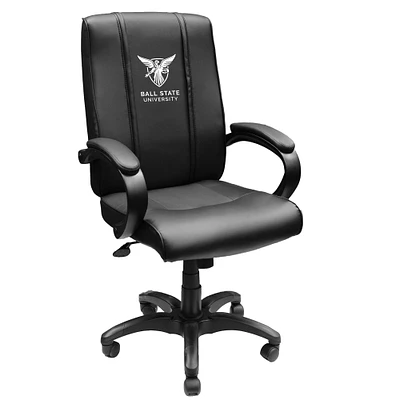 Black Ball State Cardinals Logo Office Chair 1000