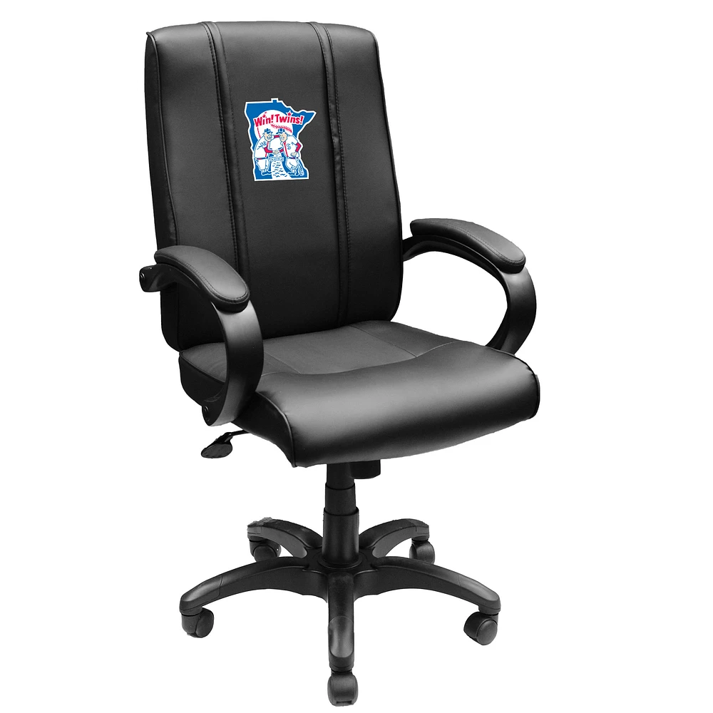 Black Minnesota Twins Logo Office Chair 1000