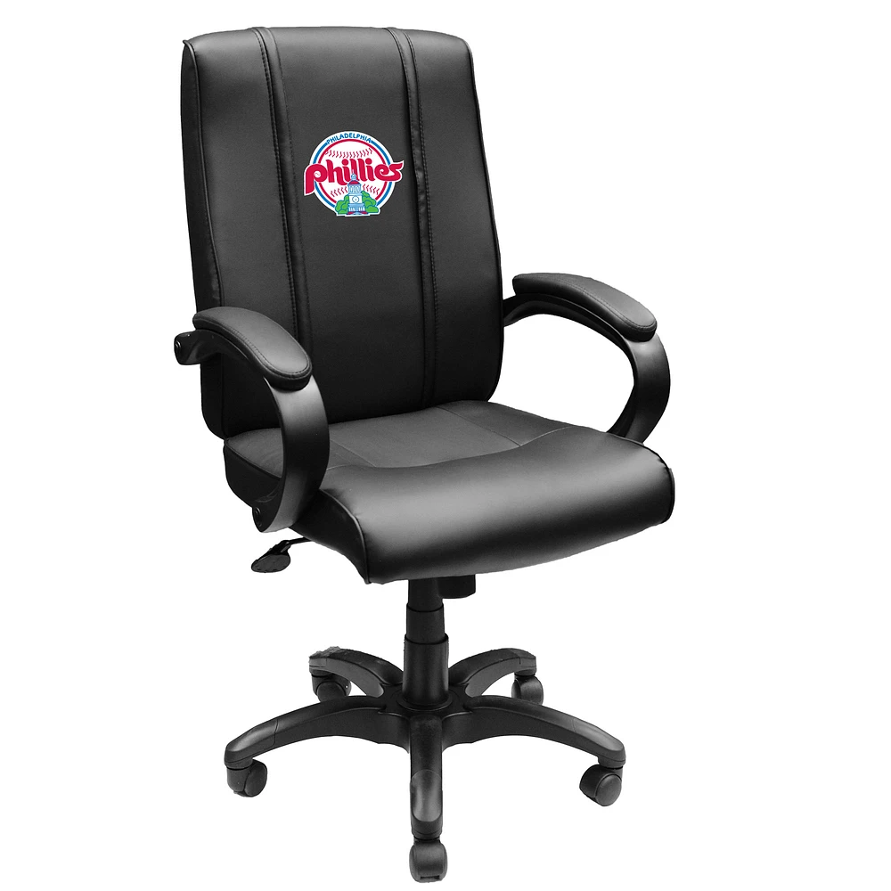Black Philadelphia Phillies Team Logo Office Chair 1000
