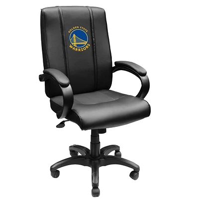 Black Golden State Warriors Logo Office Chair 1000