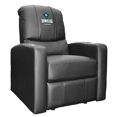 Black UNC Wilmington Seahawks Stealth Manual Recliner