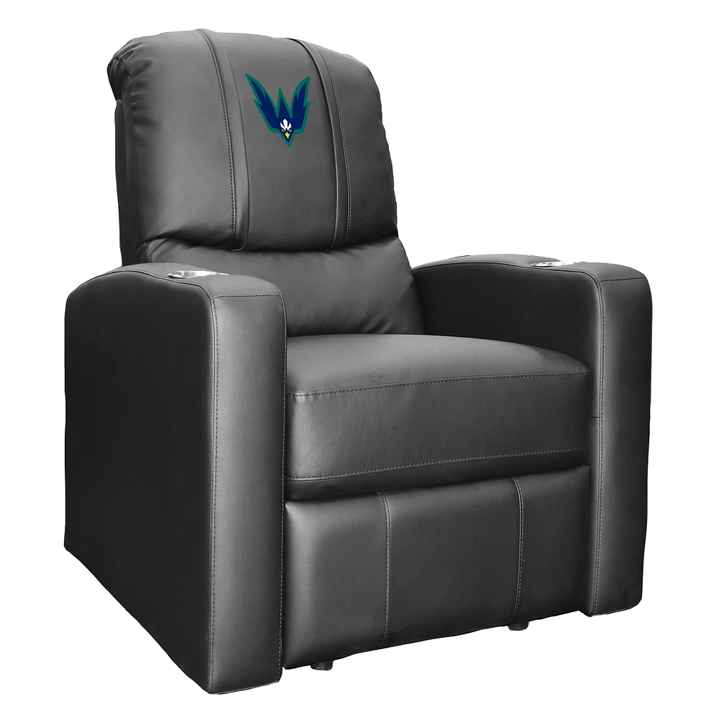 Black UNC Wilmington Seahawks Team Stealth Manual Recliner