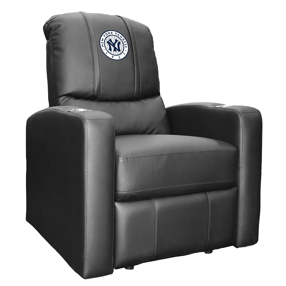 Black New York Yankees Stealth Manual Recliner