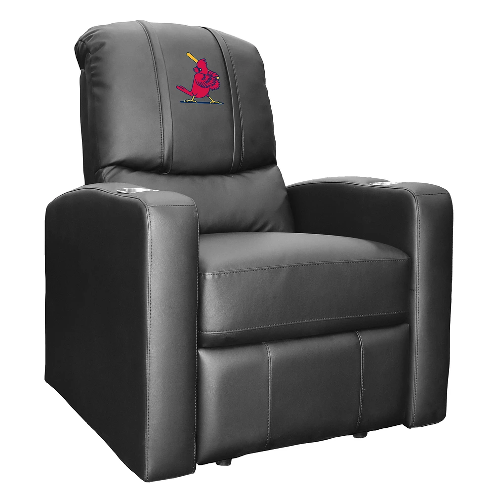 Black St. Louis Cardinals Stealth Manual Recliner