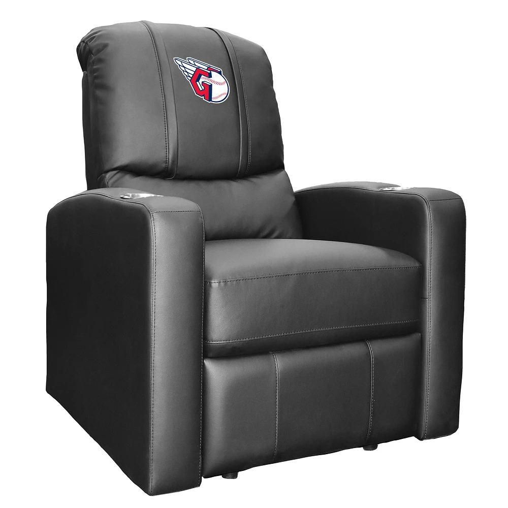 Black Cleveland Guardians Stealth Manual Recliner