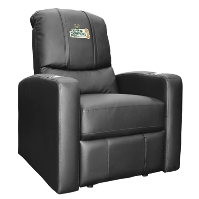 Black Milwaukee Bucks 2021 NBA Finals Champions Stealth Manual Recliner