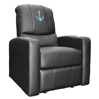 Black Seattle Kraken Logo Stealth Manual Recliner