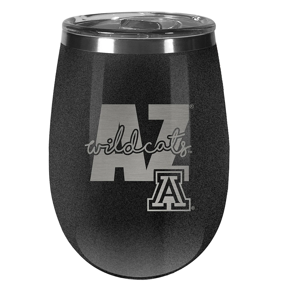 Arizona Wildcats 10oz. Onyx Wine Tumbler