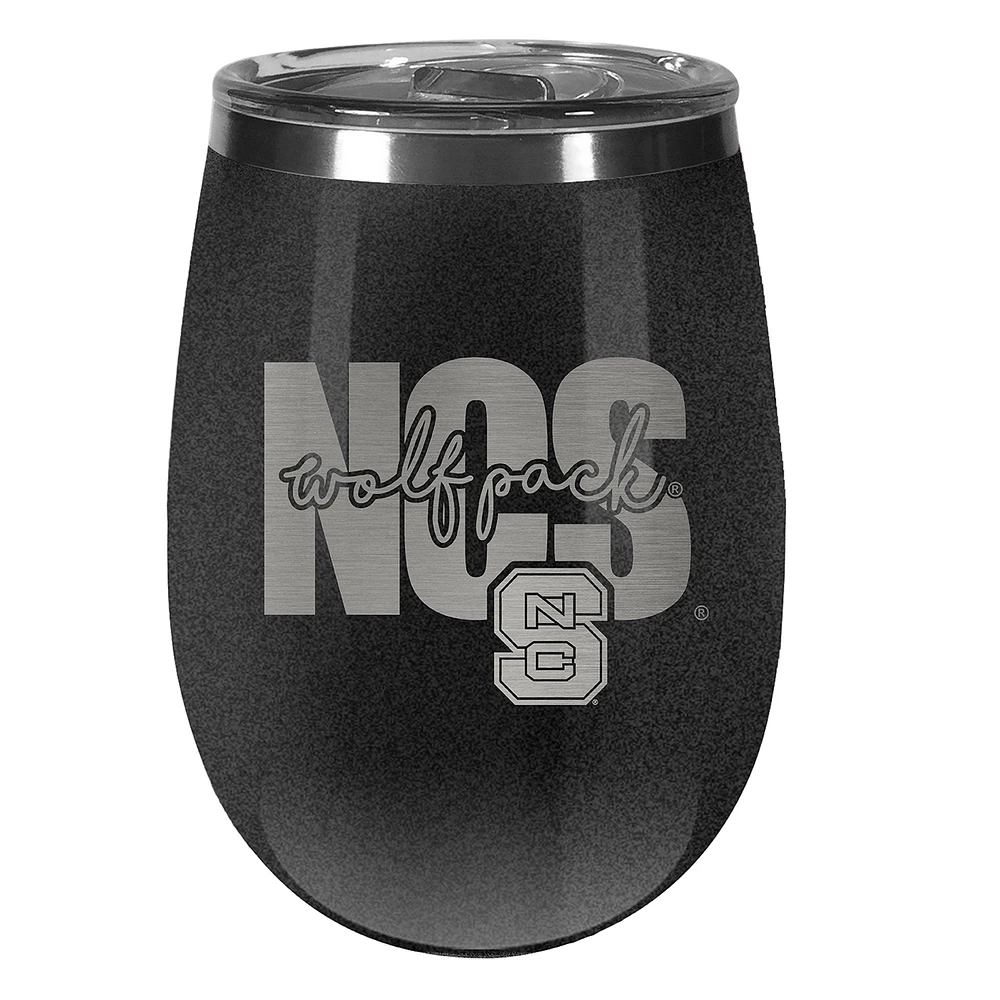 NC State Wolfpack 10oz. Onyx Wine Tumbler
