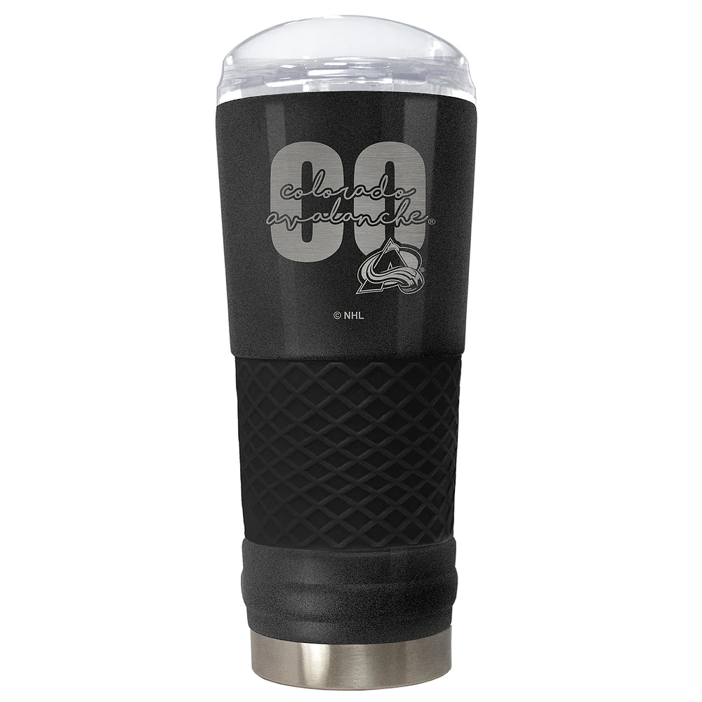 Colorado Avalanche 24oz. Draft Onyx Tumbler